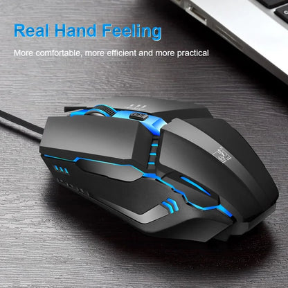 LED Ergonomic Mouse