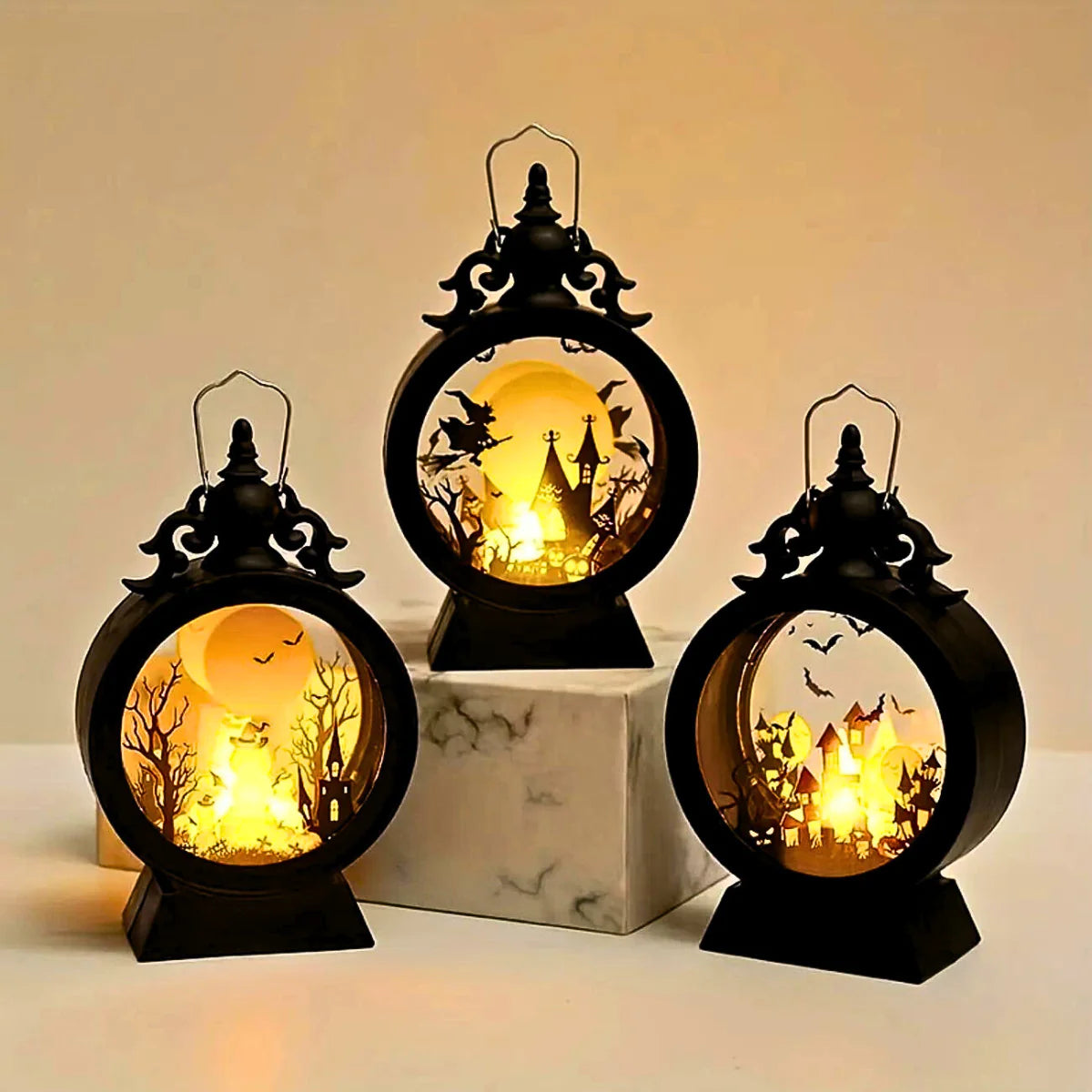 Enchanted Hallows Vintage Halloween Lanterns