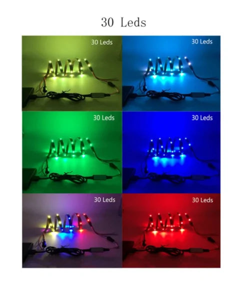 LED Strip Light With Bluetooth Controller Kit