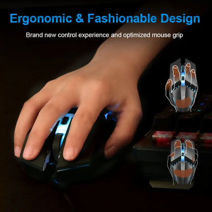 LED Ergonomic Mouse