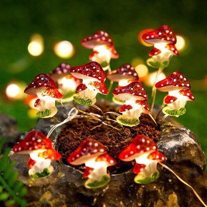 LEDS Light 3D Mushroom