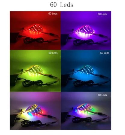 LED Strip Light With Bluetooth Controller Kit